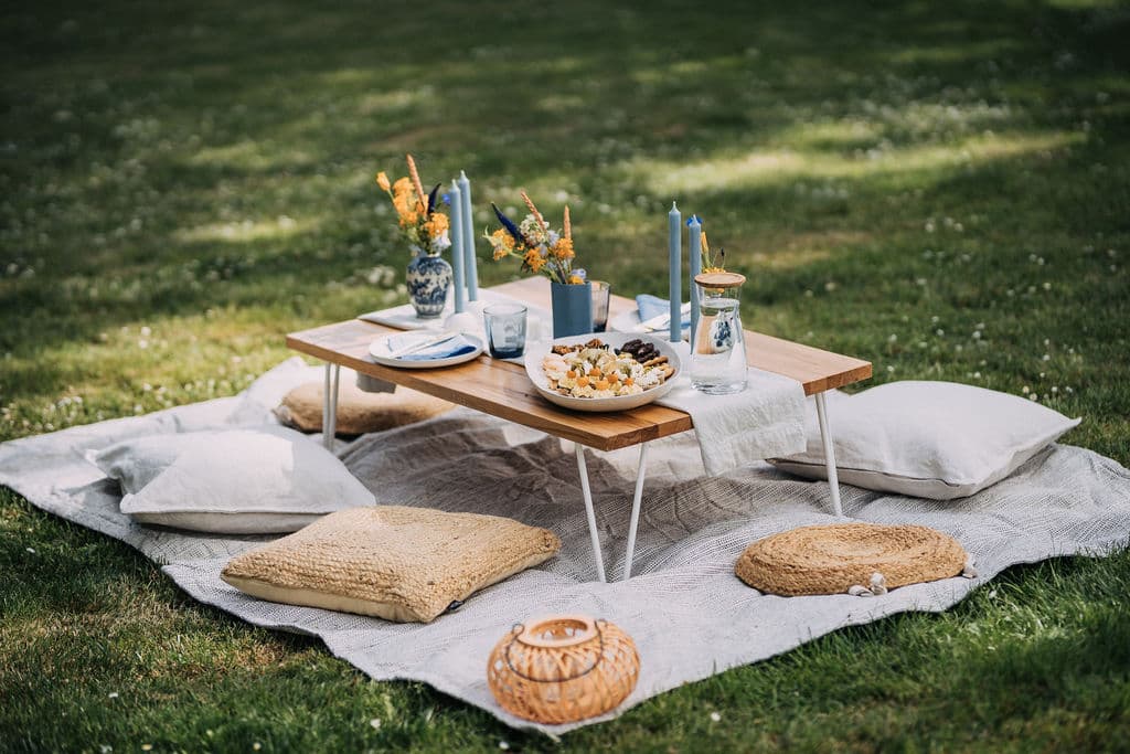 Picknickset  Unter freiem Himmel