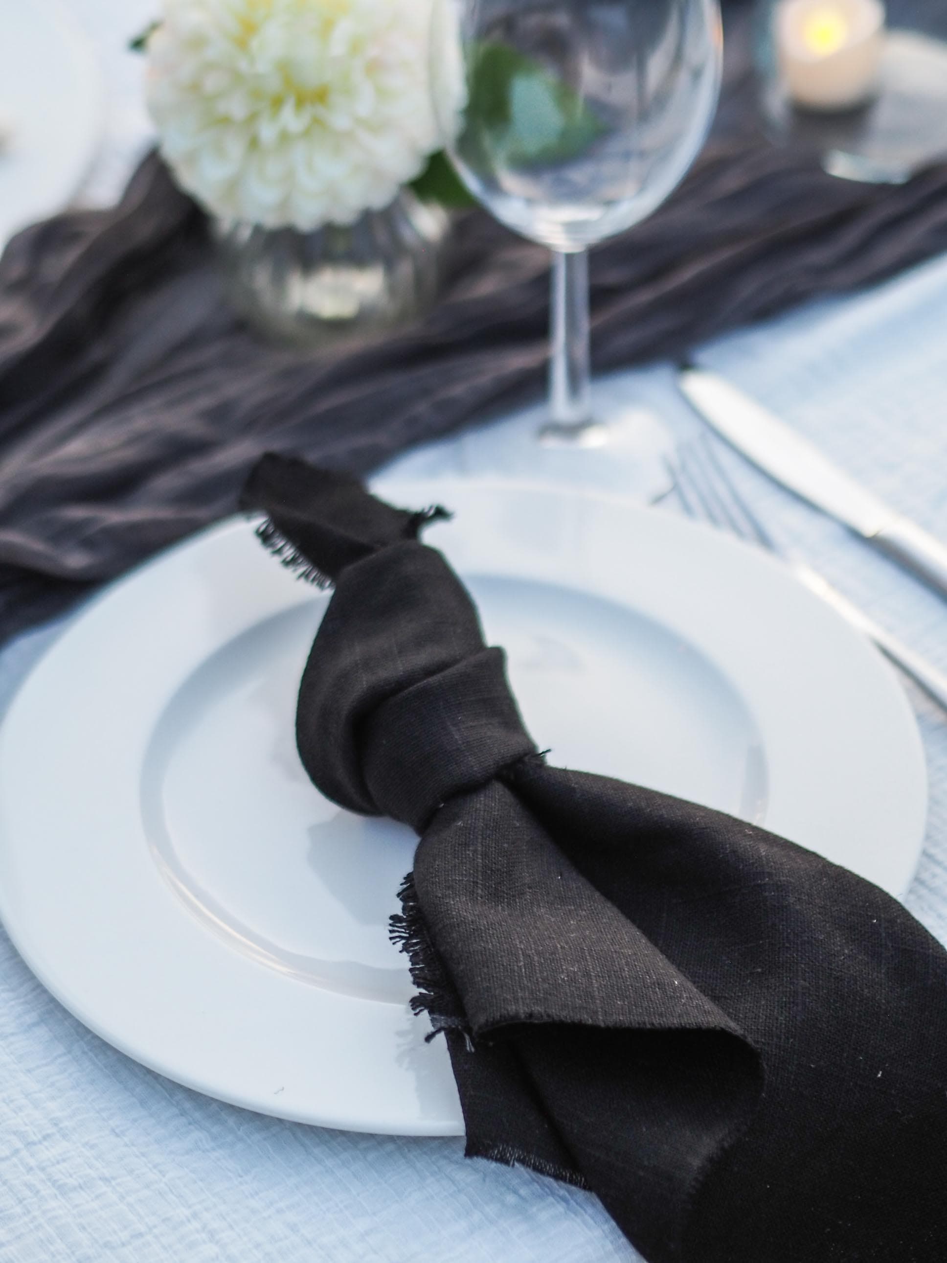 Serviette black