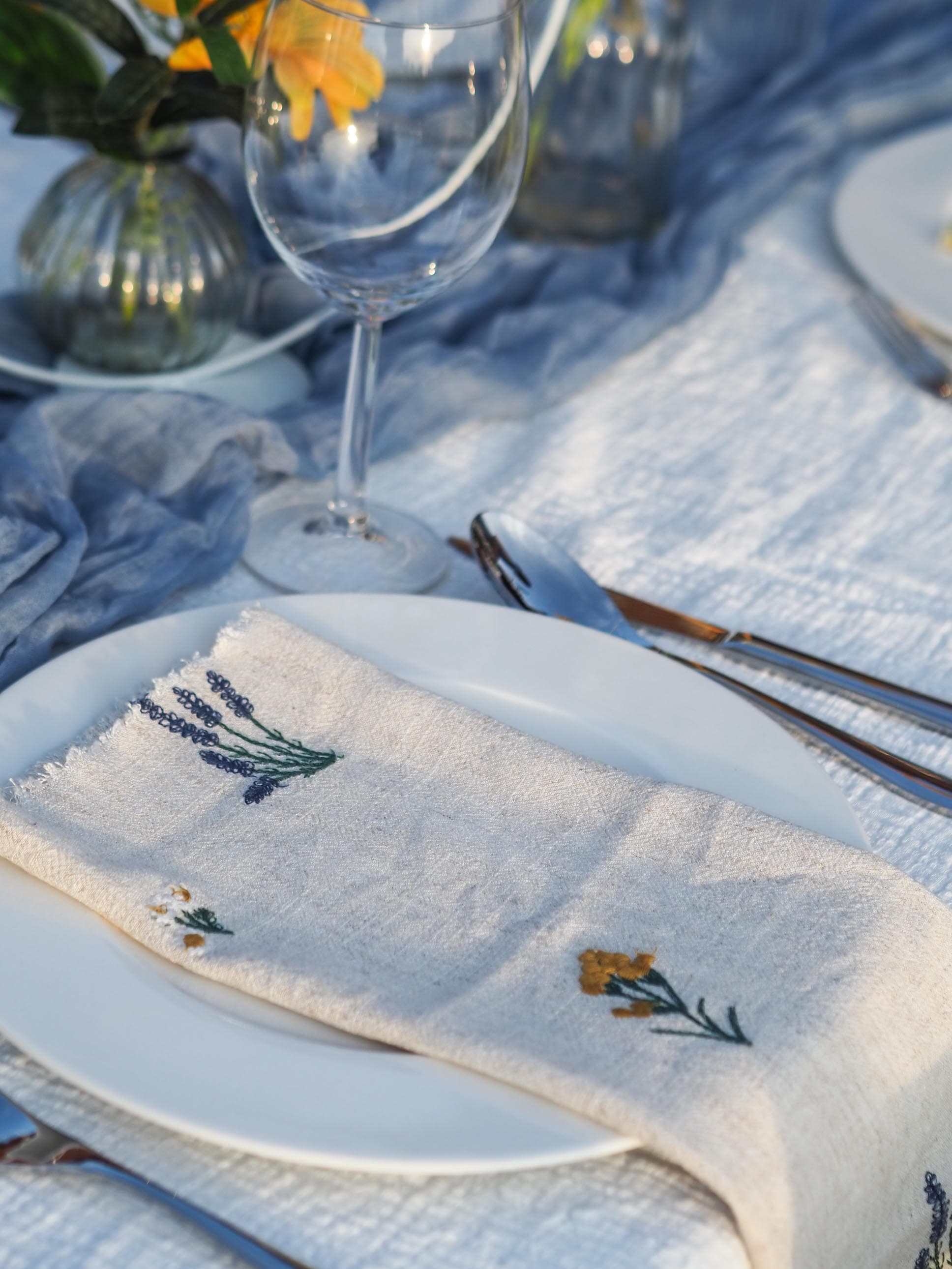 Serviette flower
